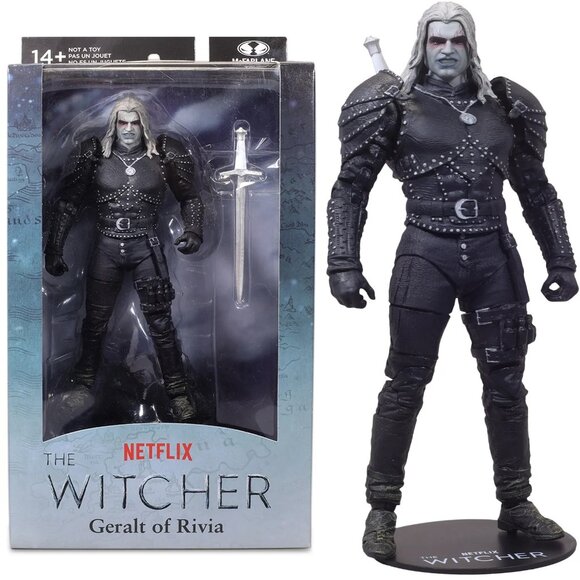 Witcher Netflix Geralt Of Rivia Witcher Mode 7” Action Figure Season 2 McFarlane - Picture 1 of 5
